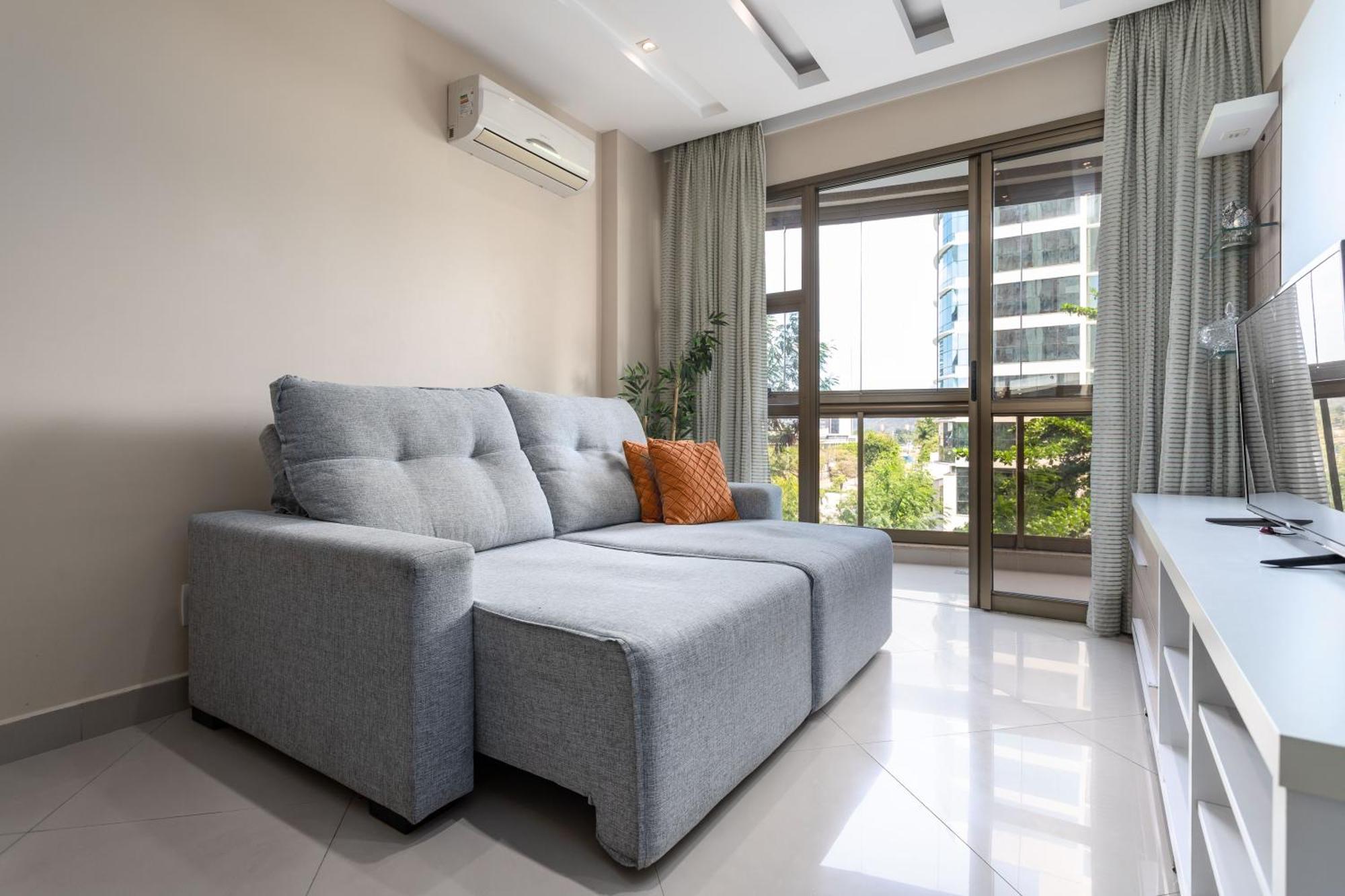 Apartment Novidade 2 Quartos Frente Ao Parque Olimpico, Varanda, Piscina, Estacionamento, Sauna, Wi-fi, 6 Pessoas