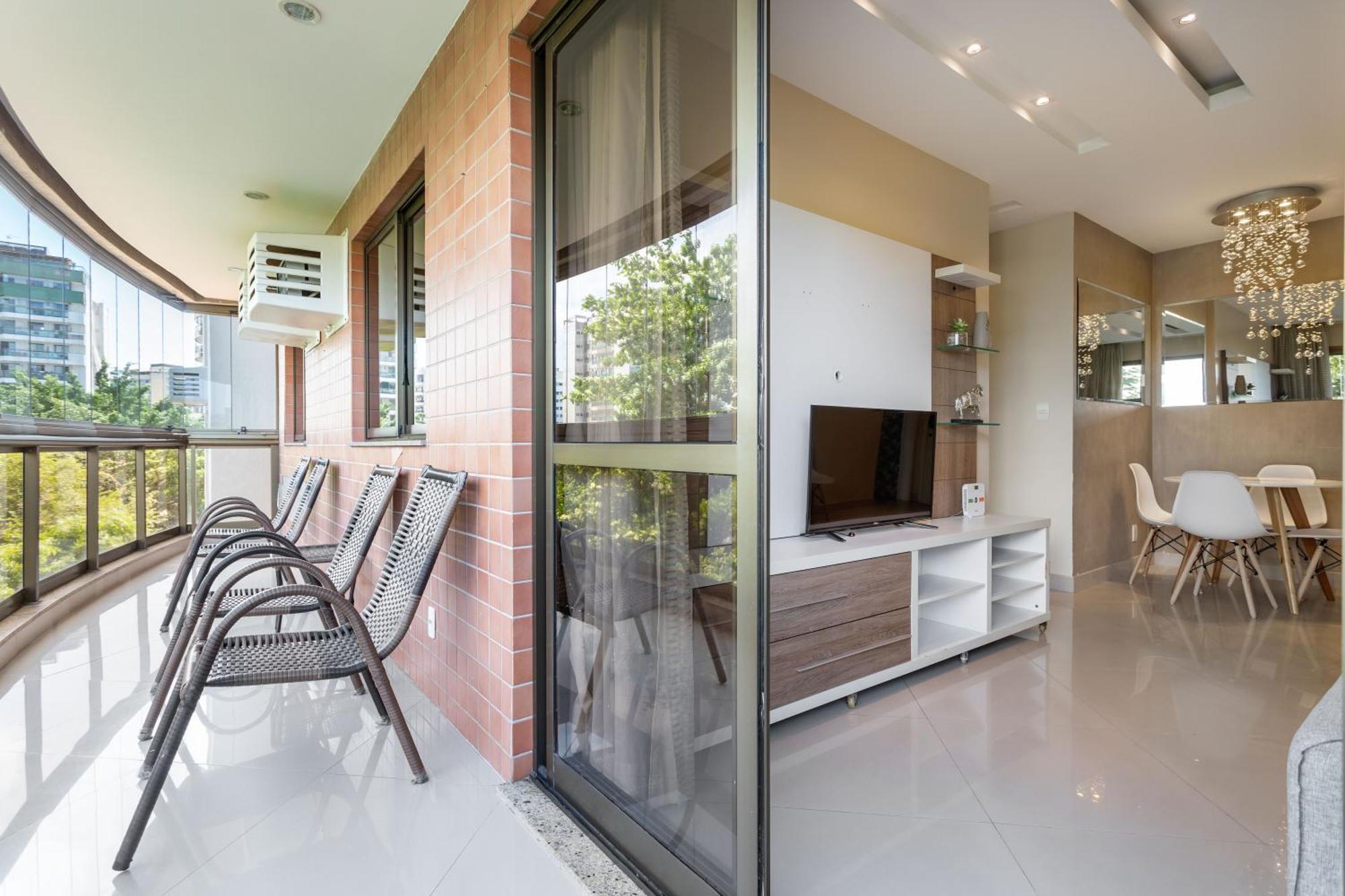 Apartment Novidade 2 Quartos Frente Ao Parque Olimpico, Varanda, Piscina, Estacionamento, Sauna, Wi-fi, 6 Pessoas Rio de Janeiro
